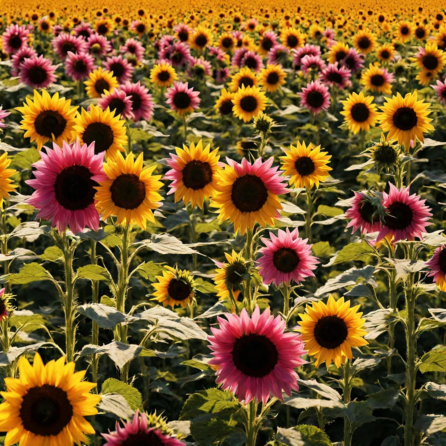 ๐ป50+ Mixed Color Sunflowers