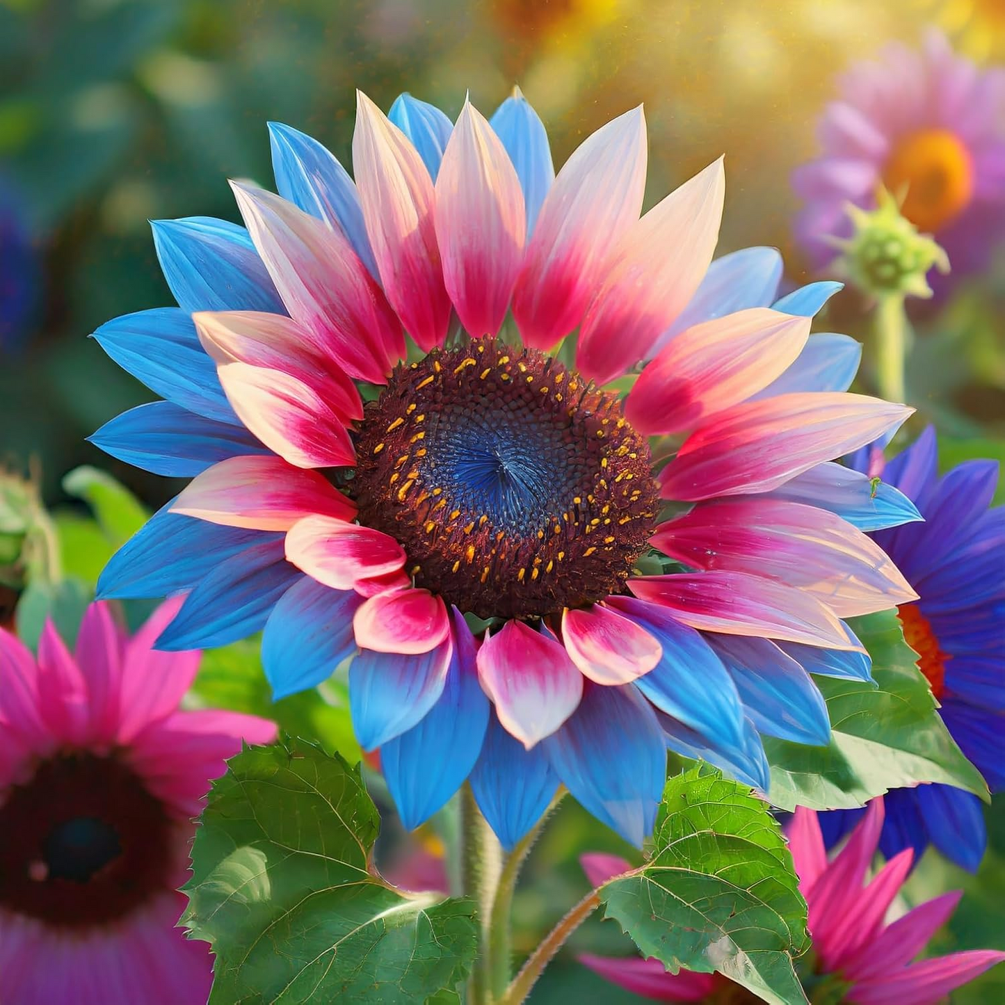 ๐ป50+ Mixed Color Sunflowers