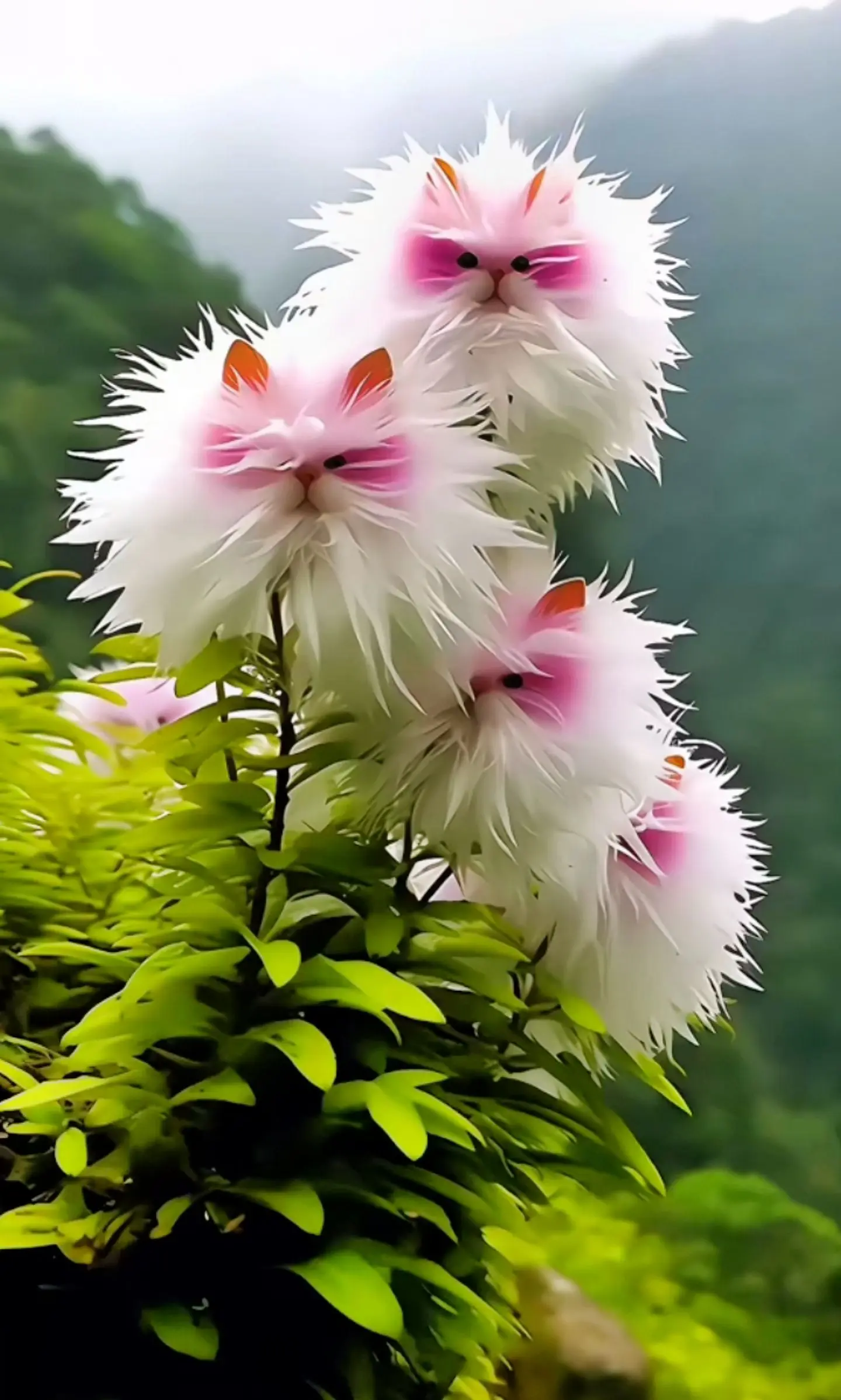 Gorgeous Plantsš„Maine Coon Cat - Flower Seeds-PinkšCat's eye dazzle